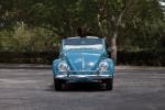 Volkswagen Beetle Cabriolet White Roof 1963 года